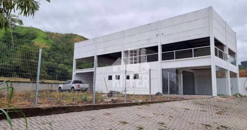 Galpão para alugar, 500 m² por r$ 12.000,00/mês - calaboca (inoã) - maricá/rj