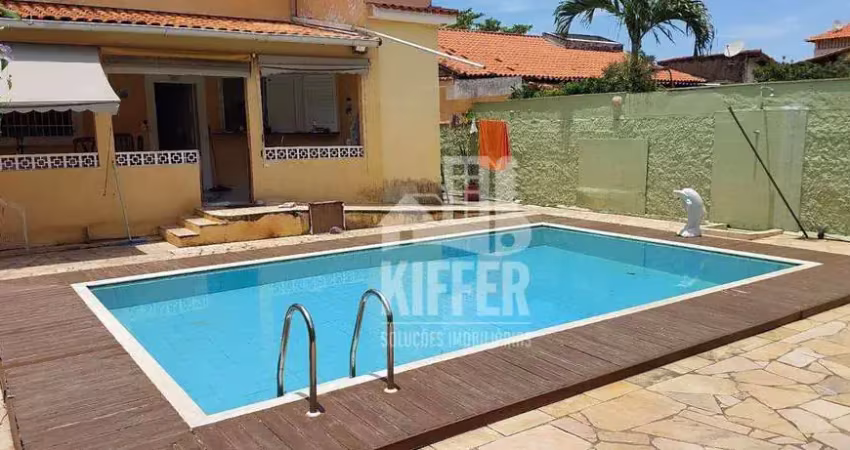 Casa duplex com piscina e área gourmet – 3 quartos, 480m² – próximo à praia no recanto