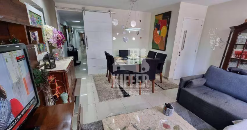 Apartamento de 140m² com 2 suítes – sol da manhã em icaraí