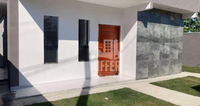 Casa com 3 quartos à venda, 95 m² por r$ 535.000 - jardim atlântico central - maricá/rj