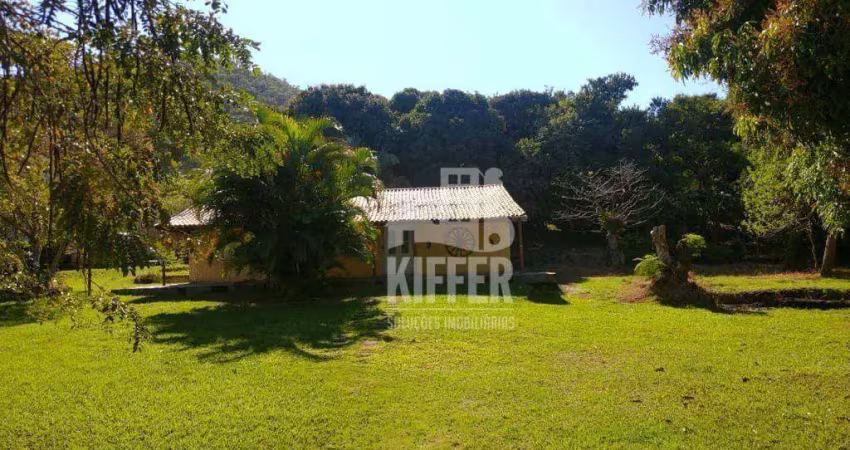 Chácara com 3 quartos  à venda, 3360 m² por r$ 1.250.000 - chácaras de inoã (inoã) - maricá/rj