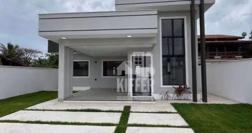 Casa com 3 dormitórios à venda, 113 m² por r$ 720.000,00 - jardim atlântico central (itaipuaçu) - maricá/rj