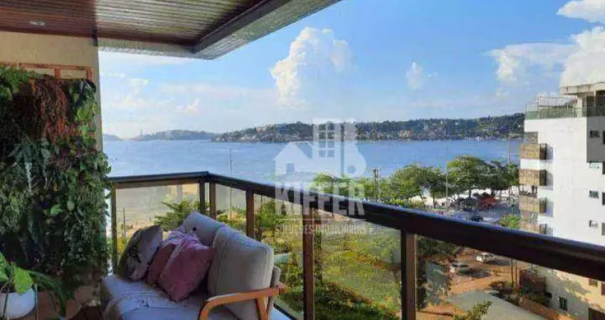 Cobertura duplex com vista mar - 224m² - 3 suítes - 3 vagas miraggio charitas