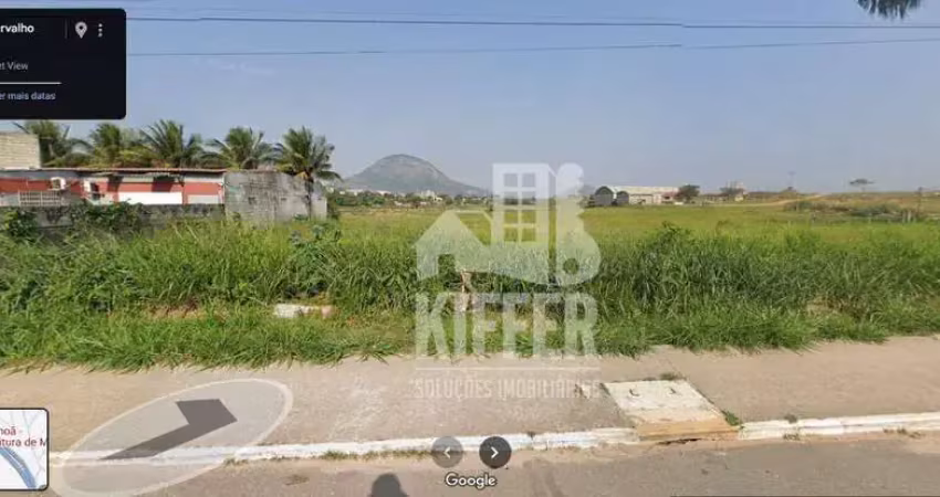 Terreno para alugar, 450 m² por r$ 4.000,00/mês - calaboca (inoã) - maricá/rj