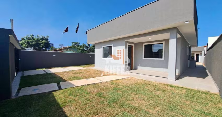 Casa com 3 quartos à venda, 100 m² por R$ 590.000 - Jardim Atlântico Central - Maricá/RJ