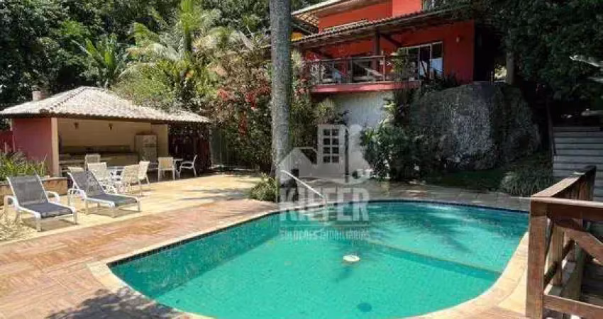 Casa 5 quartos no condomínio serramar – porteira fechada, vista para a serra, sauna e área gourmet