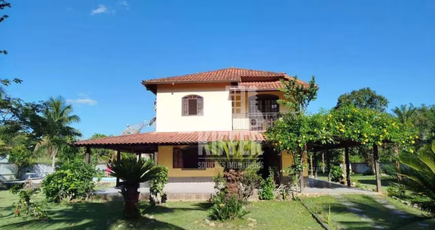 Sítio com 5 dormitórios à venda, 11000 m² por r$ 2.500.000,00 - itapeba - maricá/rj