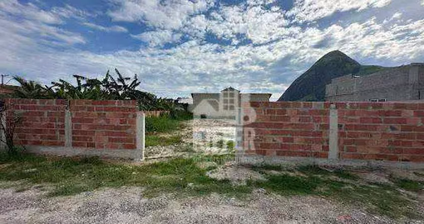 Terreno à venda, 406 m² por r$ 155.000,00 - chácara de inoã - maricá/rj