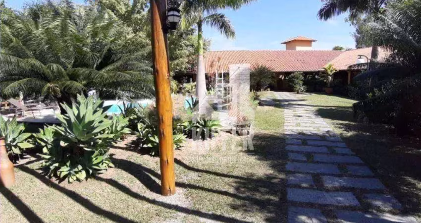 Sítio com 8 dormitórios à venda, 30000 m² por r$ 2.500.000,00 - caxito - maricá/rj