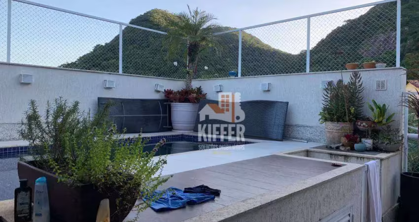 Cobertura à venda, 215 m² por R$ 2.100.000,00 - Itacoatiara - Niterói/RJ