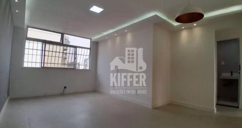 Apartamento com 2 dormitórios, quarteirão da praia do ingá, 1 vaga, 84 m² por r$ 550.000,00 - ingá - niterói/rj