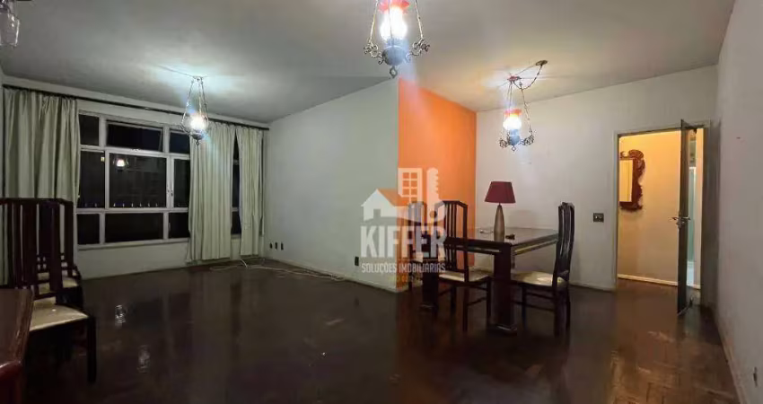 Apartamento com 3 quartos  para alugar, 120 m² por R$ 5.327/mês - Icaraí - Niterói/RJ
