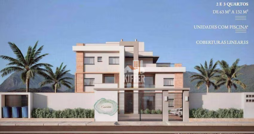 Cobertura com 3 quartos à venda, 132 m² por R$ 595.000 - Barroco Itaipuaçu - Maricá/RJ