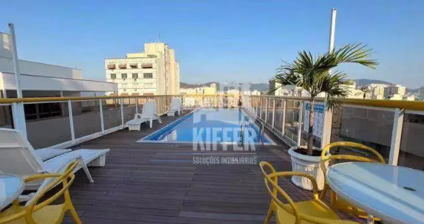 Apartamento com varanda, 2 quartos à venda, 90 m² por r$ 850.000 - icaraí - niterói/rj
