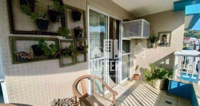 Apartamento com 3 dormitórios à venda, 110 m² por R$ 850.000,00 - Icaraí - Niterói/RJ