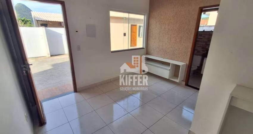 Casa com 1 dormitório para alugar, 50 m² por R$ 1.650,00/mês - Rincão Mimoso (Itaipuaçu) - Maricá/RJ