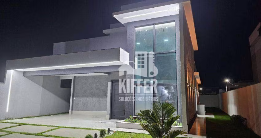 Casa com 3 quartos, com 1 suíte, à venda, 157 m² por R$ 945.000 - Inoa (Inoa) - Maricá/RJ