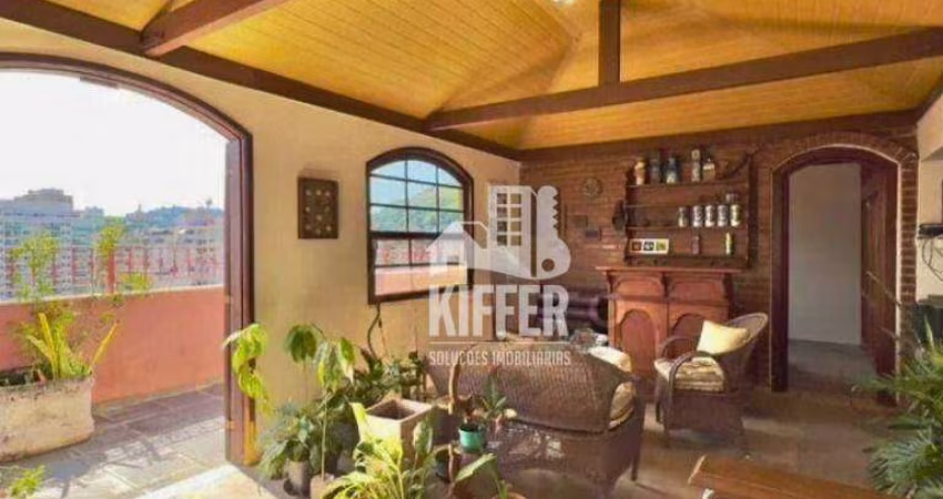 Cobertura com 4 dormitórios à venda, 170 m² por R$ 950.000,00 - Icaraí - Niterói/RJ