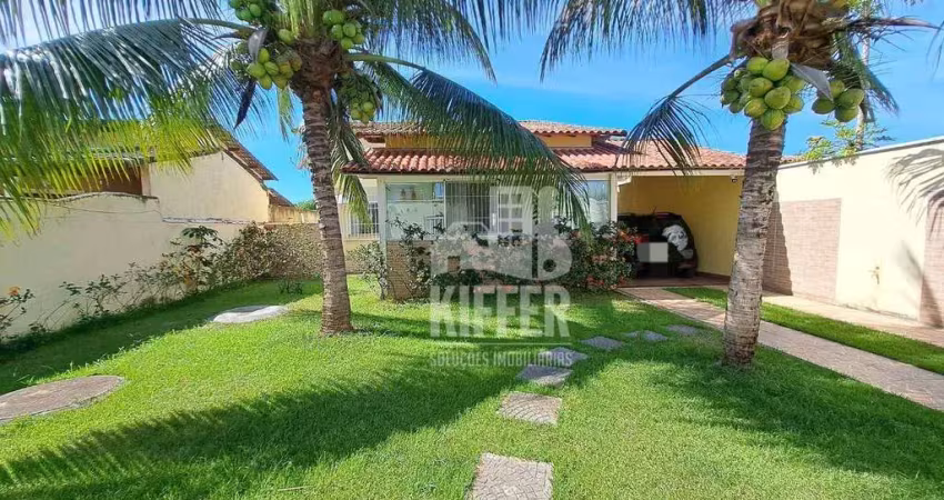 Casa com 4 dormitórios à venda, 151 m² por r$ 750.000,00 - jardim atlântico central (itaipuaçu) - maricá/rj