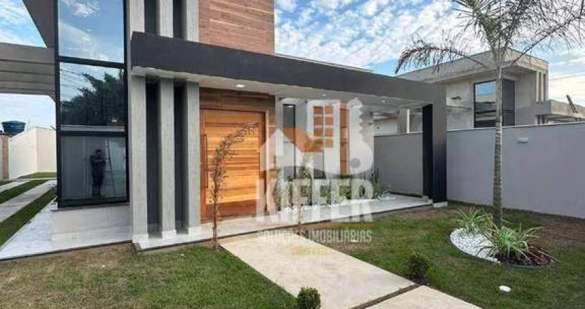 Casa com 3 quartos à venda, 129 m² por R$ 850.000 - Jardim Atlântico Leste (Itaipuaçu) - Maricá/RJ