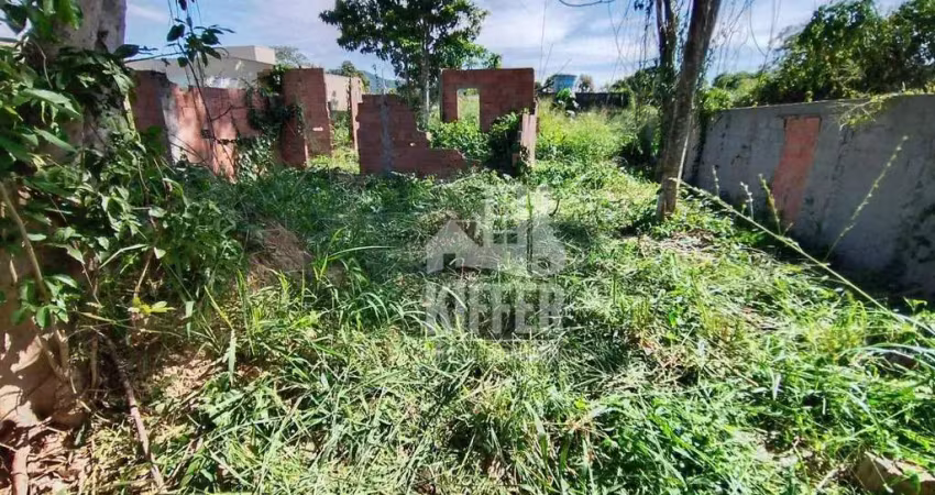 Terreno à venda, 450 m² por r$ 85.000,01 - bosque fundo - maricá/rj