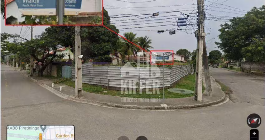 Terreno à venda, 545 m² por r$ 1.100.000,00 - piratininga - niterói/rj