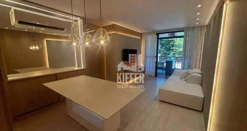 Apartamento com 3 dormitórios à venda, 129 m² por R$ 1.890.000,00 - Piratininga - Niterói/RJ