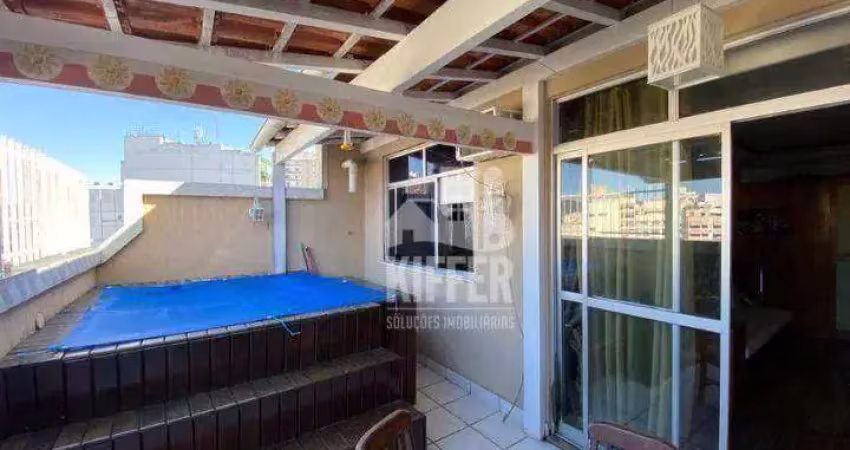 Cobertura com 3 quartos à venda, 165 m² por r$ 1.250.000 - icaraí - niterói/rj