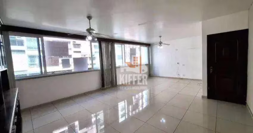 Apartamento com 4 dormitórios para alugar, 222 m² por R$ 6.996,91/mês - Icaraí - Niterói/RJ
