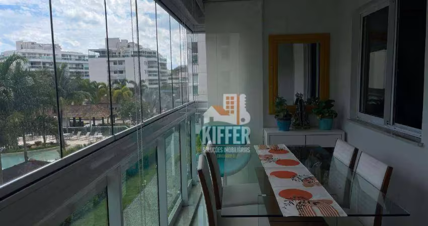 Apartamento com 4 dormitórios à venda, 129 m² por R$ 1.600.000,00 - Camboinhas - Niterói/RJ