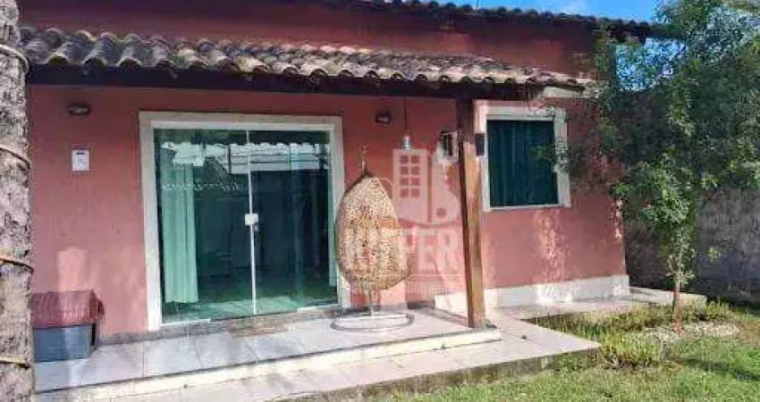 Casa com 3 quartos em condomínio fechado – suíte, quintal amplo e vaga para 3 carros em chácaras de inoã