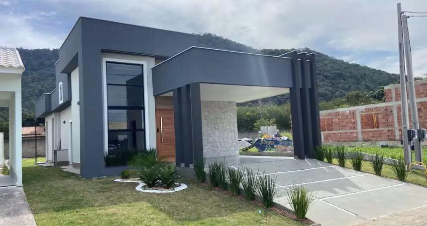 Casa à venda no condomínio viveres jardim  residencial– são josé, maricá/rj | 360m² de terreno | 122,68m² de área construída  3 quartos 1 suíte com cl