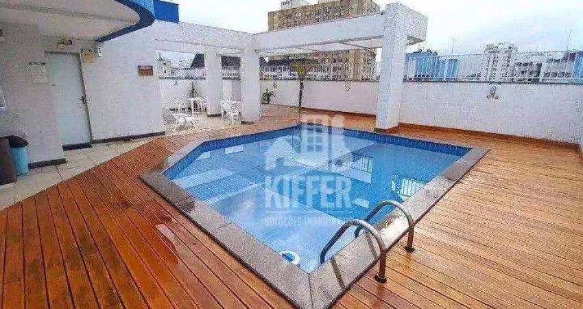 Apartamento com varanda 1 quarto, 1 vaga de garagem, 52m² por r$ 470.000,00 - icaraí - niterói/rj