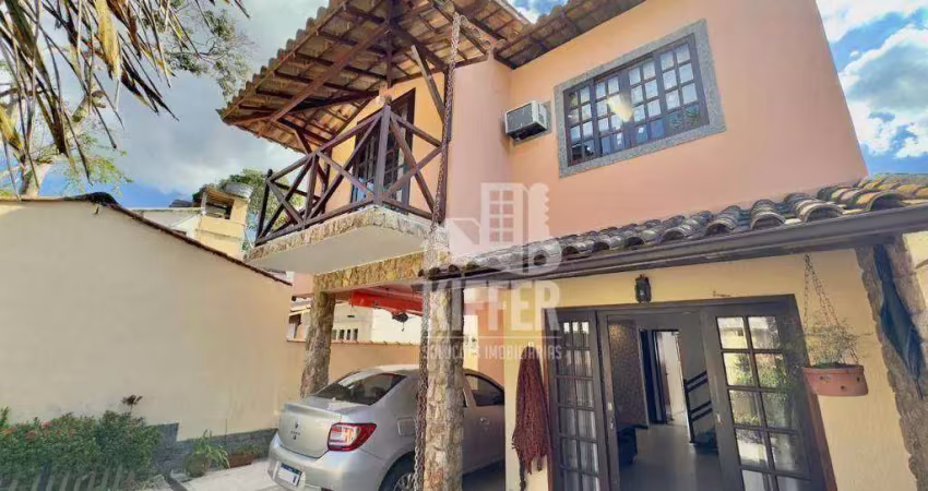 Casa com 3 dormitórios à venda, 130 m² por r$ 695.000,00 - engenho do mato - niterói/rj