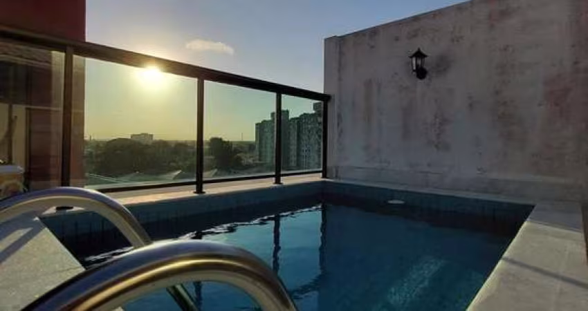 COBERTURA COM PISCINA PRIVATIVA | 3Q | ELEVADOR | BURAQUINHO