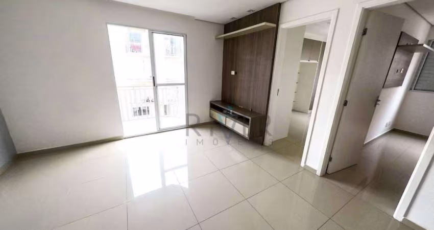Apartamento em Mogi das Cruzes; 2 quartos; 1 vaga; móveis planejados; churrasqueira na sacada.