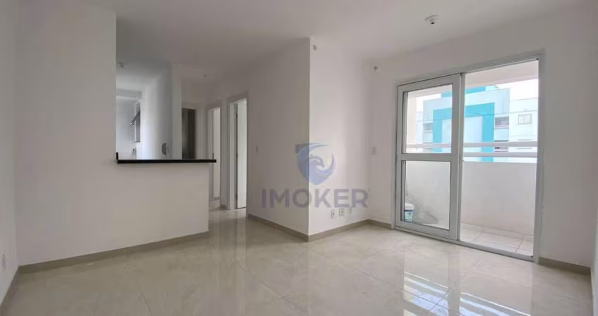 Apartamento no Residencial Siena em Suzano/SP; 2 quartos; 1 banheiro; sacada; 1 vaga; condomínio com área de lazer.