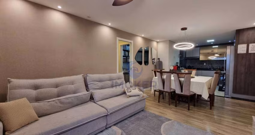 Apartamento no Quinta do Imperador, Suzano/SP; 3 quartos (1 suíte); 2 vagas; mobiliado