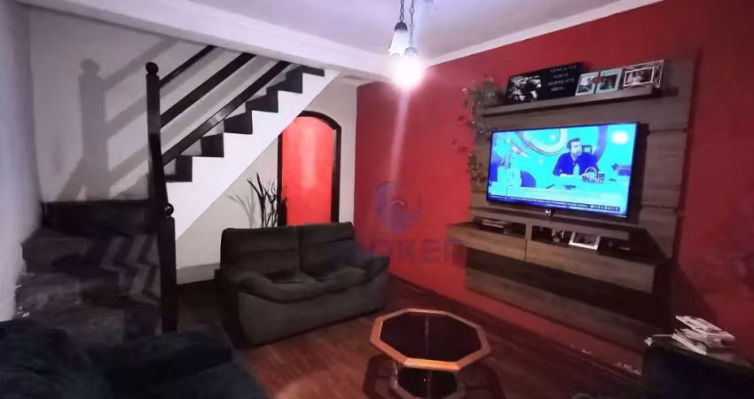 Sobrado no bairro vila nova, ferraz de vasconcelos/sp; 3 quartos; 2 vagas