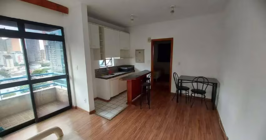 Apto centro/lourdes 1 qto mobiliado e montado com garagem