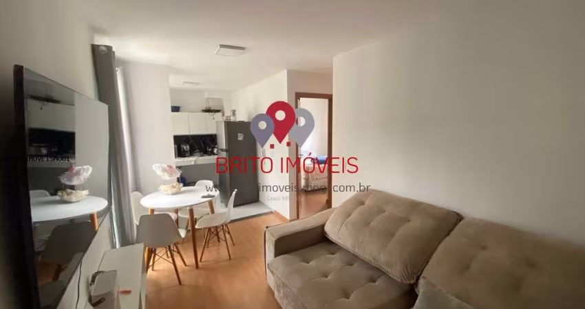 Apartamento para Locação em Mogi das Cruzes, Vila São Paulo, 2 dormitórios, 1 banheiro, 1 vaga