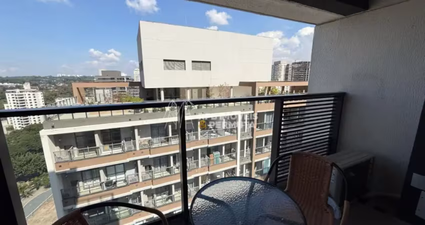 Studio residencial mobiliado | 27m² | andar alto | lazer completo | ao lado do metrô