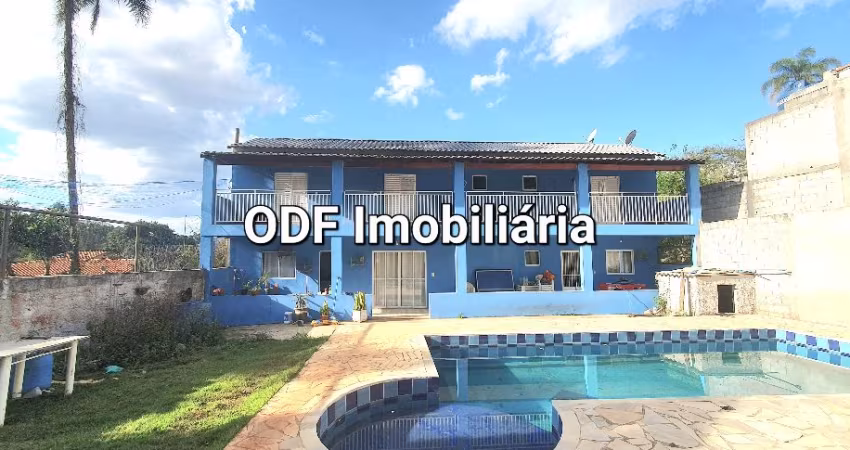 Mini Chácara Campo Limpo Pta, Pau Arcado,  Piscina, Salão de festa, portão eletrônico.