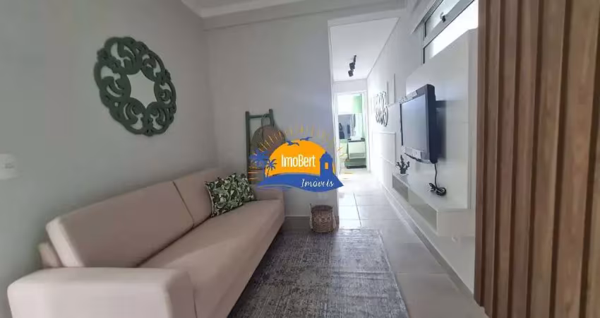 Apartamento à venda em bertioga-sp: 2 quartos, 1 suíte, 1 banheiro, 1 vaga de garagem, 42m² na chácaras. venha conferir!