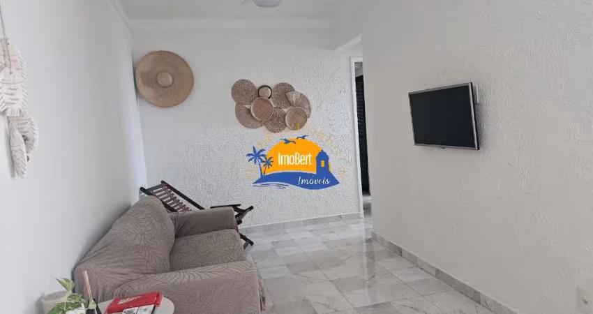 Apartamento à venda em Bertioga- SP, 300 metros da praia: 2 quartos (sendo 1 suíte), 1 vaga de garagem