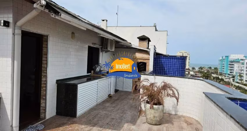 Cobertura duplex  à venda ou locação em bertioga-sp, proximo a praia, 3 quartos, 2 vagas, 111,23 m².