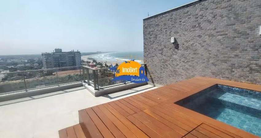 Belíssima cobertura penthouse com vista pro mar novíssima!