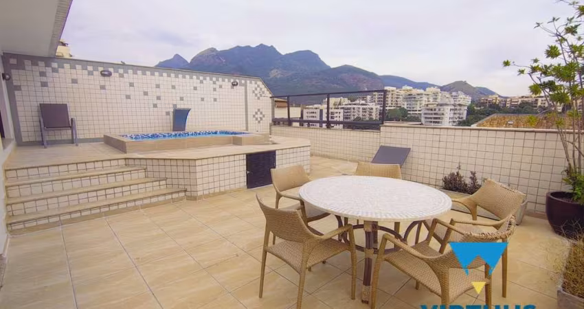 Freguesia - Estrada dos Três Rios - Cobertura duplex 233m2 - Piscina