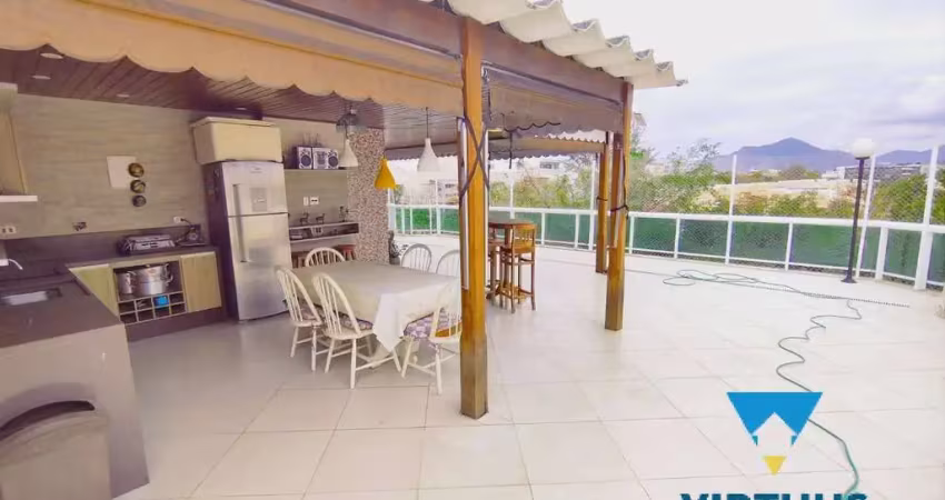 Recreio dos bandeirantes - cobertura linear 611m2 4 quartos (2 suítes)