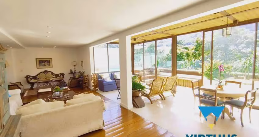 Barra da tijuca - cobertura linear 321m2 - 4 qtos (2 suítes) + dependências